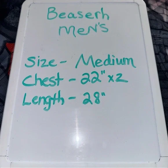 Beaserh Men’s Medium Tommy Boys Hoodie Graphic Red Black Streetwear 46 NWOT - Picture 6 of 6